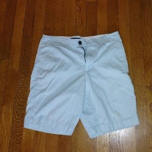 American Eagle Light Blue Chino Shorts Size 30 8 In Inseam